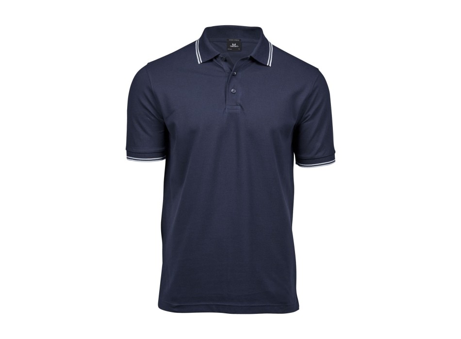 Luxury Stripe Stretch Polo FullGadgets.com