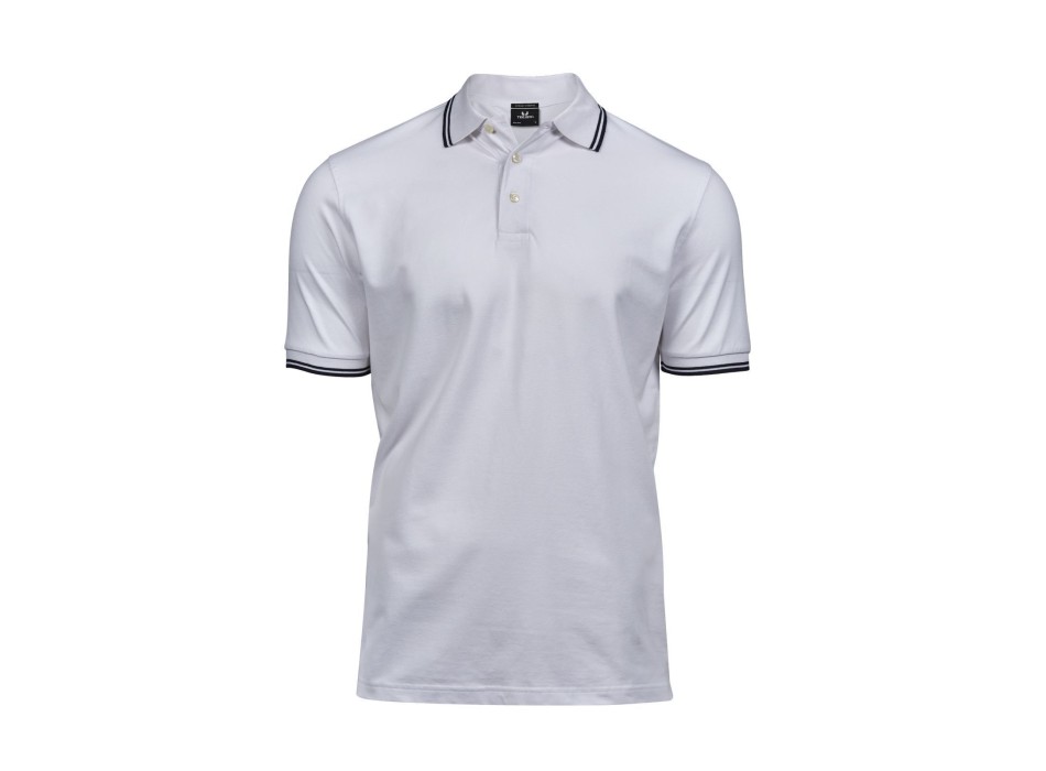 Luxury Stripe Stretch Polo FullGadgets.com