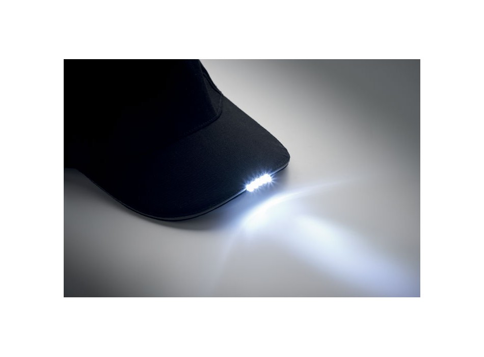 LUZCAP - Cappellino a 5 pannelli in coto FullGadgets.com