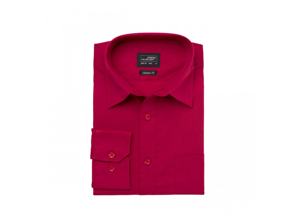 M Shirt LS Poplin 65%P 35%C FullGadgets.com