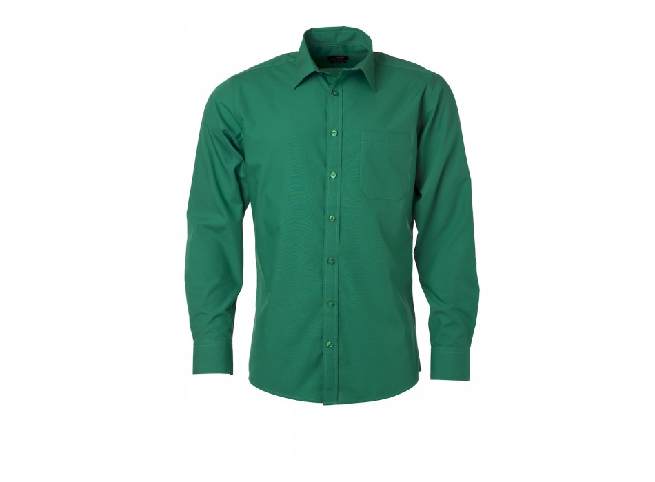 M Shirt LS Poplin 65%P 35%C FullGadgets.com