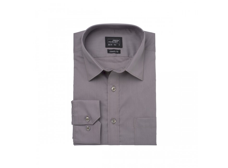 M Shirt LS Poplin 65%P 35%C FullGadgets.com