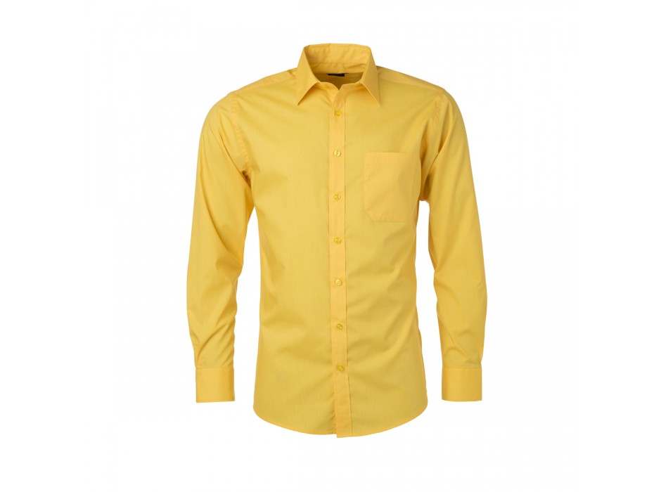 M Shirt LS Poplin 65%P 35%C FullGadgets.com