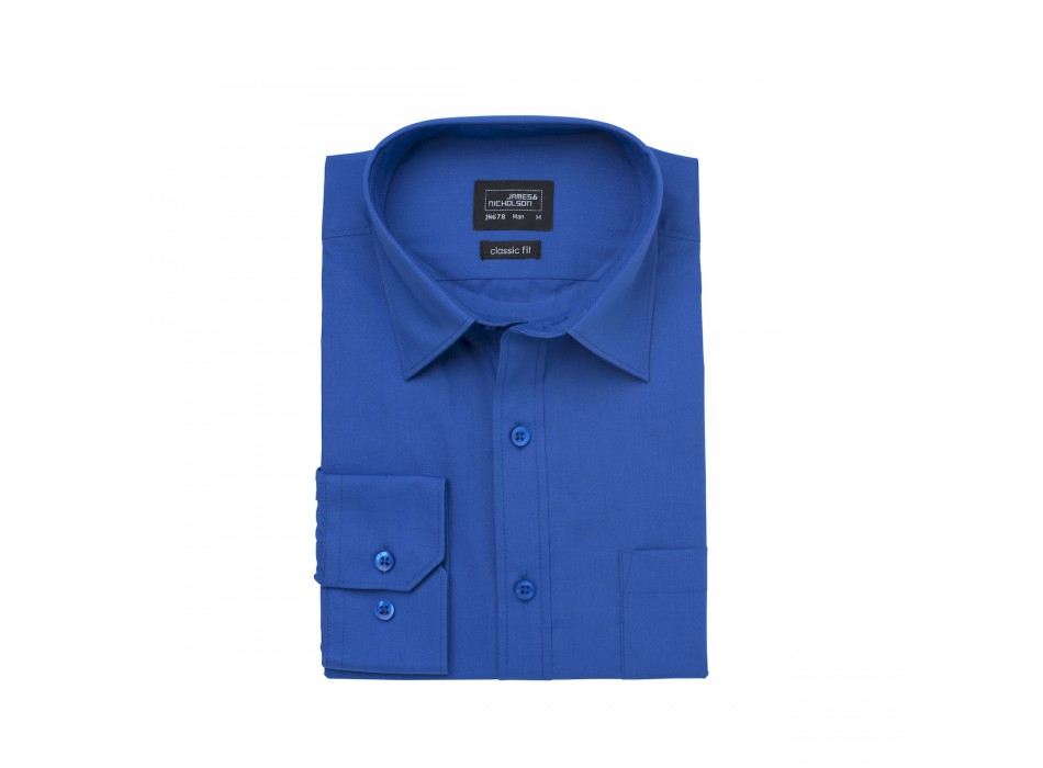 M Shirt LS Poplin 65%P 35%C FullGadgets.com