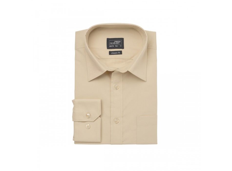 M Shirt LS Poplin 65%P 35%C FullGadgets.com