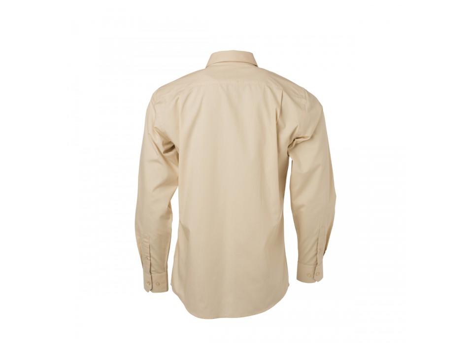 M Shirt LS Poplin 65%P 35%C FullGadgets.com