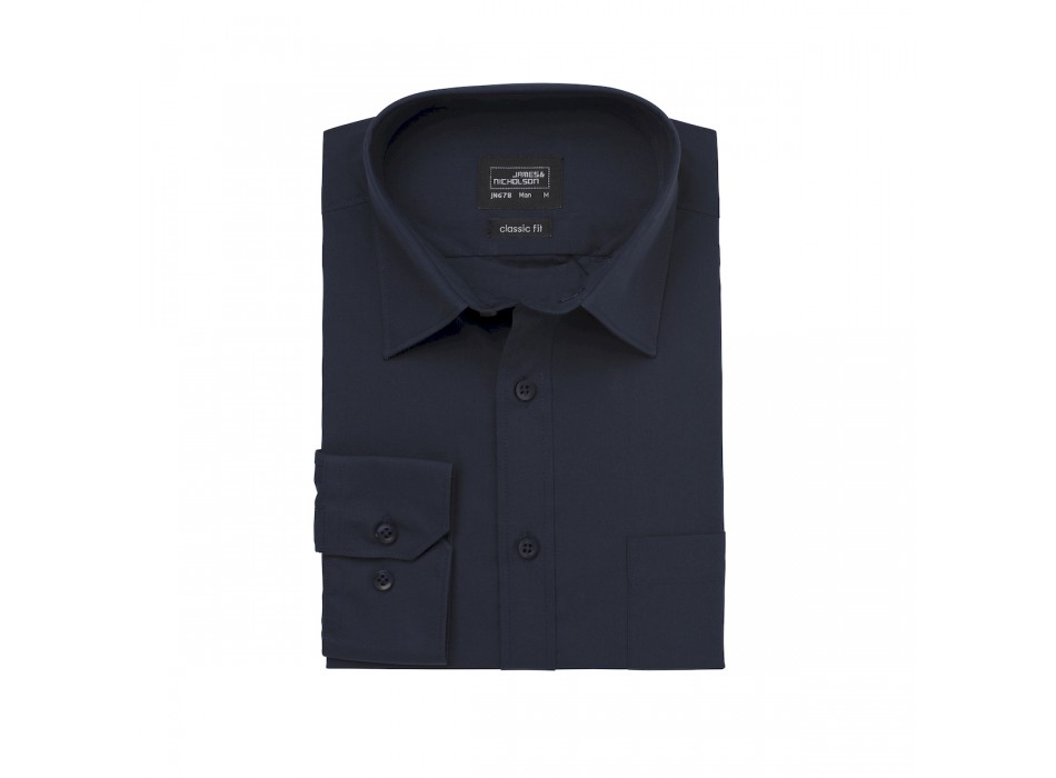 M Shirt LS Poplin 65%P 35%C FullGadgets.com