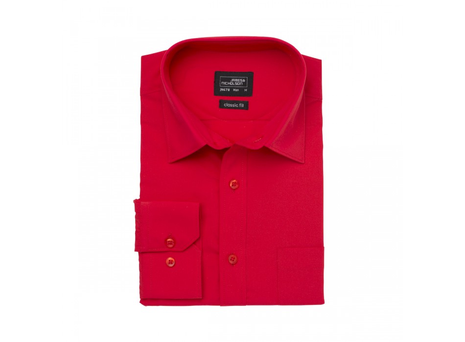M Shirt LS Poplin 65%P 35%C FullGadgets.com