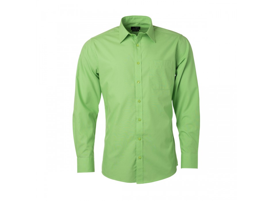 M Shirt LS Poplin 65%P 35%C FullGadgets.com