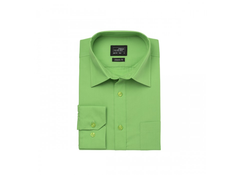 M Shirt LS Poplin 65%P 35%C FullGadgets.com
