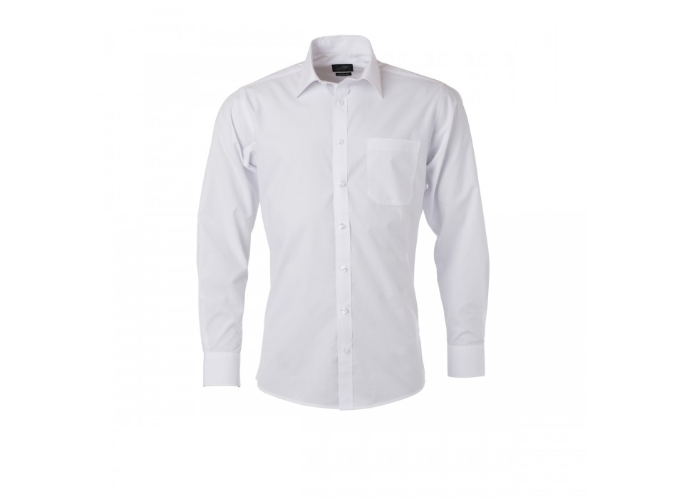 M Shirt LS Poplin 65%P 35%C FullGadgets.com