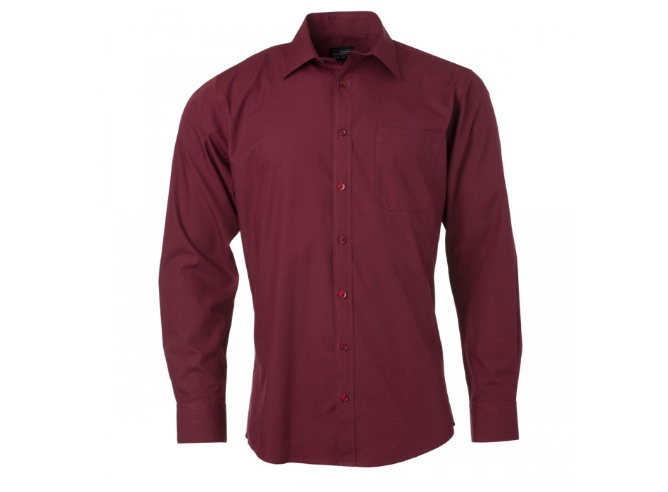 M Shirt LS Poplin 65%P 35%C FullGadgets.com