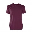 Maglia girocollo bordeaux a maniche corte FullGadgets.com
