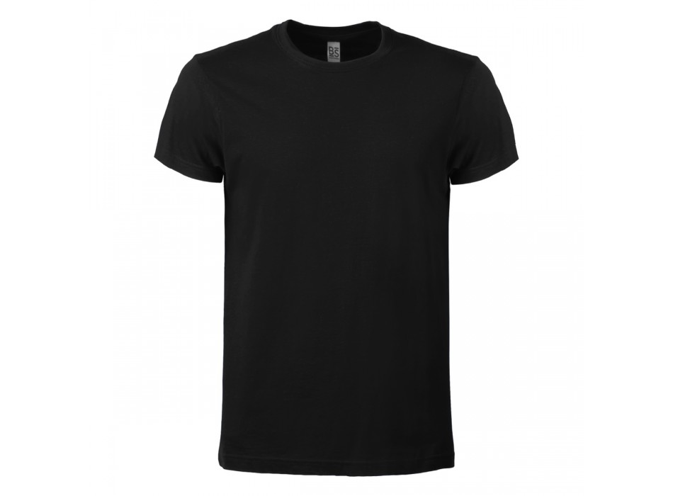 Maglia girocollo nera a maniche corte FullGadgets.com