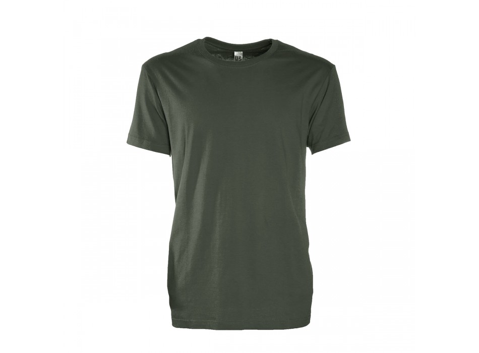 Maglia girocollo verde oliva a maniche corte FullGadgets.com