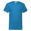 maglietta collo a V azzurra FullGadgets.com