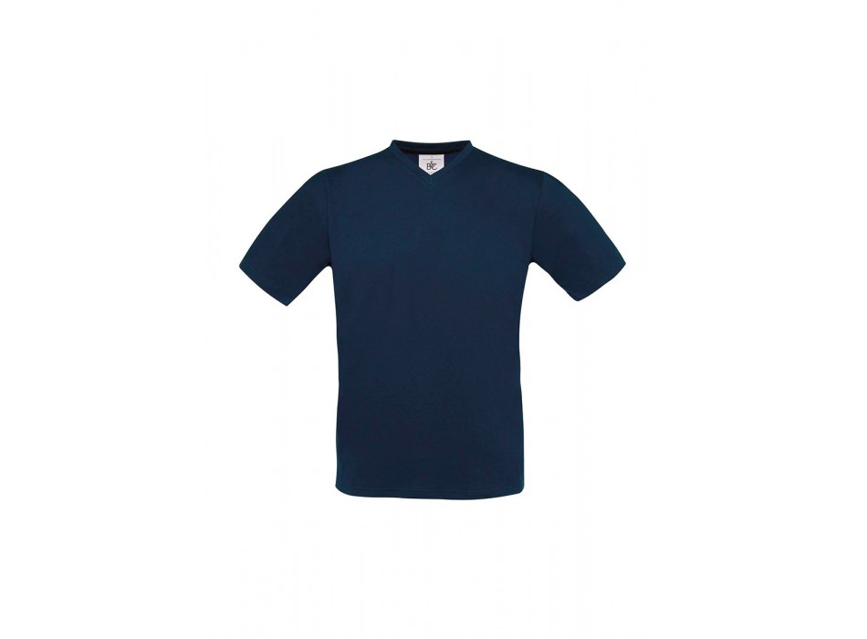 maglietta collo a V blu navy FullGadgets.com