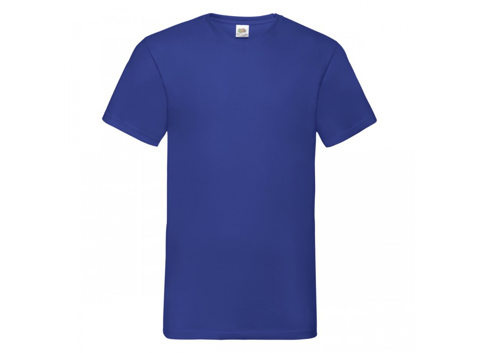 maglietta collo a V blu royal FullGadgets.com
