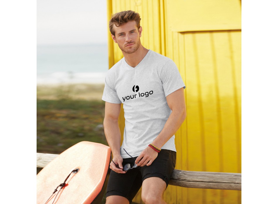 Maglietta collo a V - Fruit of the Loom FullGadgets.com