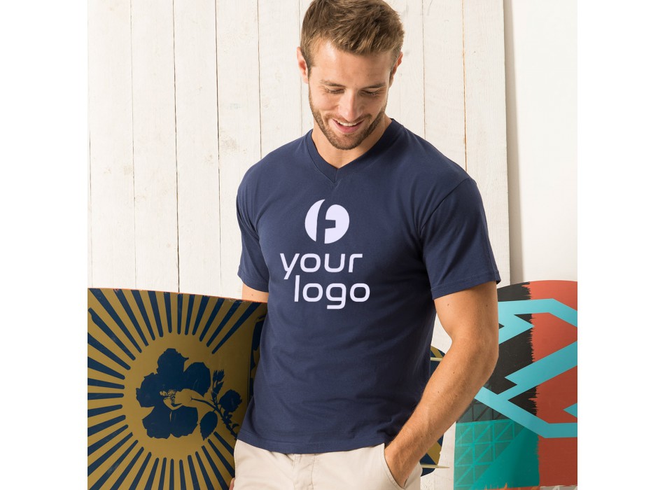 Maglietta collo a V - Fruit of the Loom FullGadgets.com