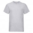 maglietta collo a V grigio chiaro  FullGadgets.com