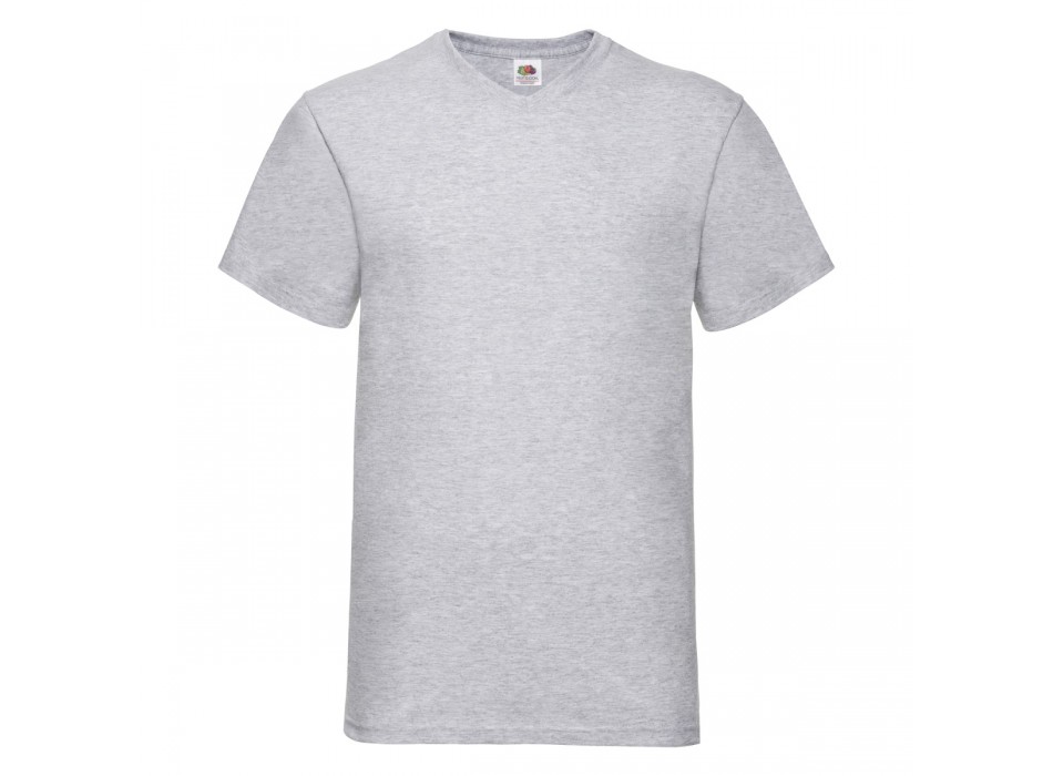 maglietta collo a V grigio chiaro  FullGadgets.com