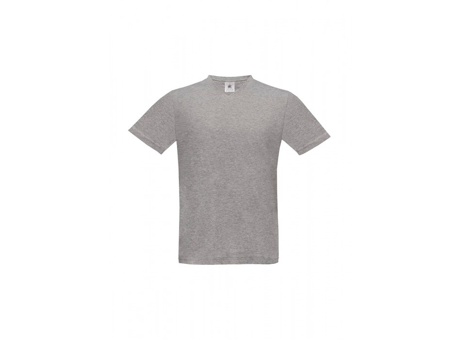 maglietta collo a V grigio chiaro FullGadgets.com