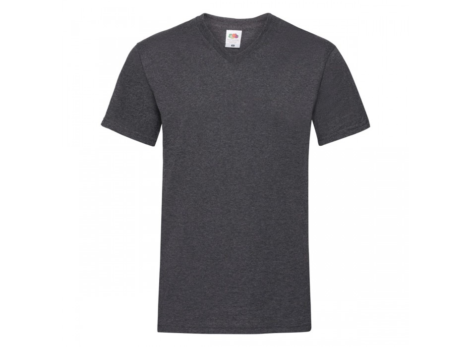 maglietta collo a V grigio scuro FullGadgets.com