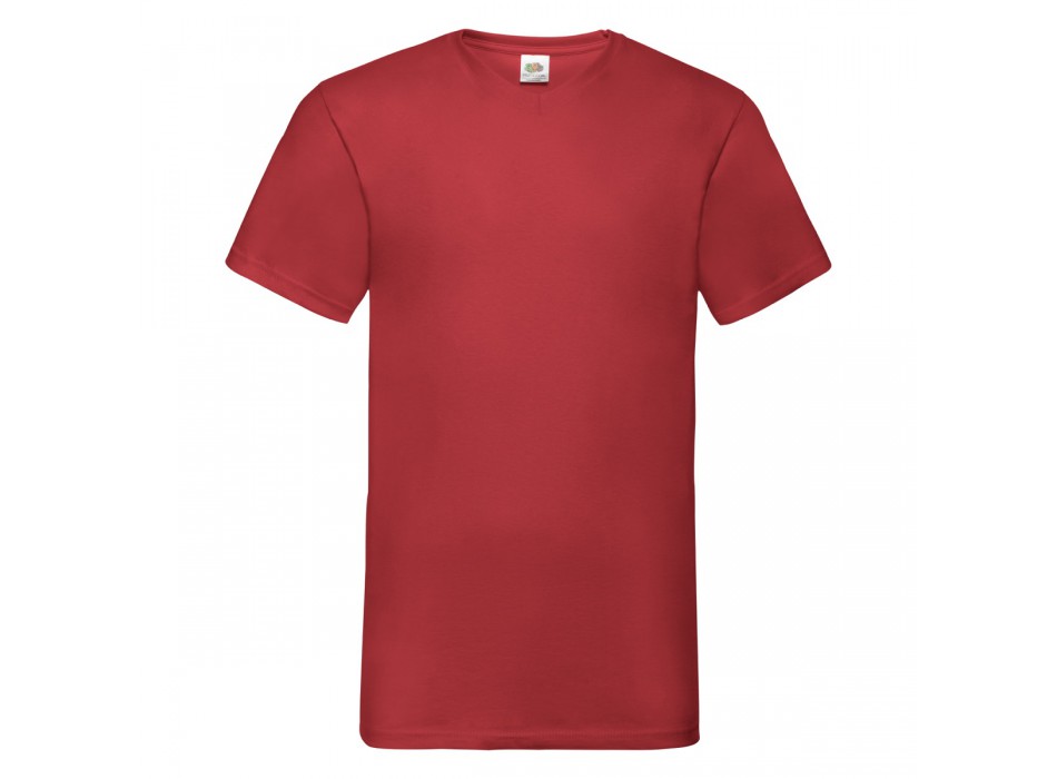 maglietta collo a V rossa FullGadgets.com