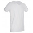 maglietta con scollo a V bianca, maniche corte FullGadgets.com
