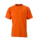 maglietta girocollo manica corta arancione scuro FullGadgets.com