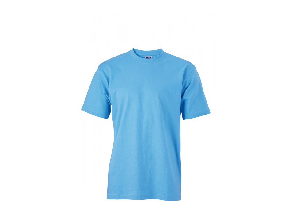 maglietta girocollo manica corta blu cielo FullGadgets.com