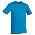 maglietta girocollo manica corta blu hawaiano FullGadgets.com