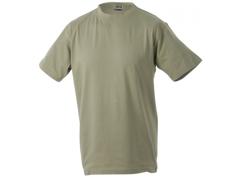maglietta girocollo manica corta cachi FullGadgets.com