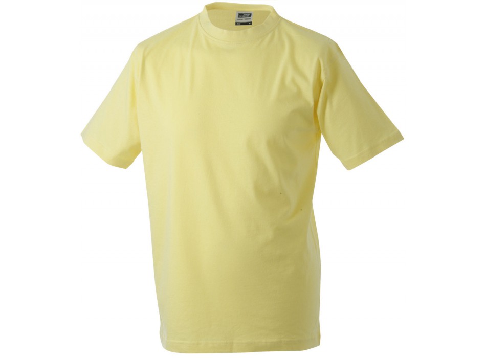 maglietta girocollo manica corta giallo chiaro FullGadgets.com