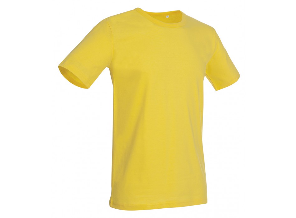 maglietta girocollo manica corta giallo margherita FullGadgets.com