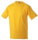 maglietta girocollo manica corta giallo oro FullGadgets.com