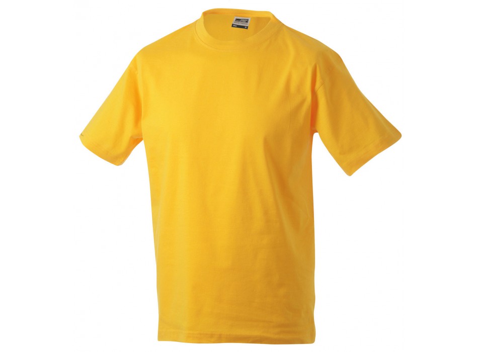maglietta girocollo manica corta giallo oro FullGadgets.com