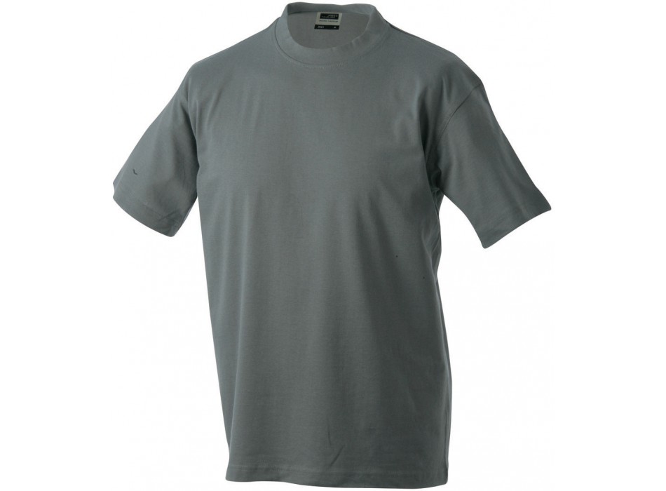 maglietta girocollo manica corta grigio scuro FullGadgets.com