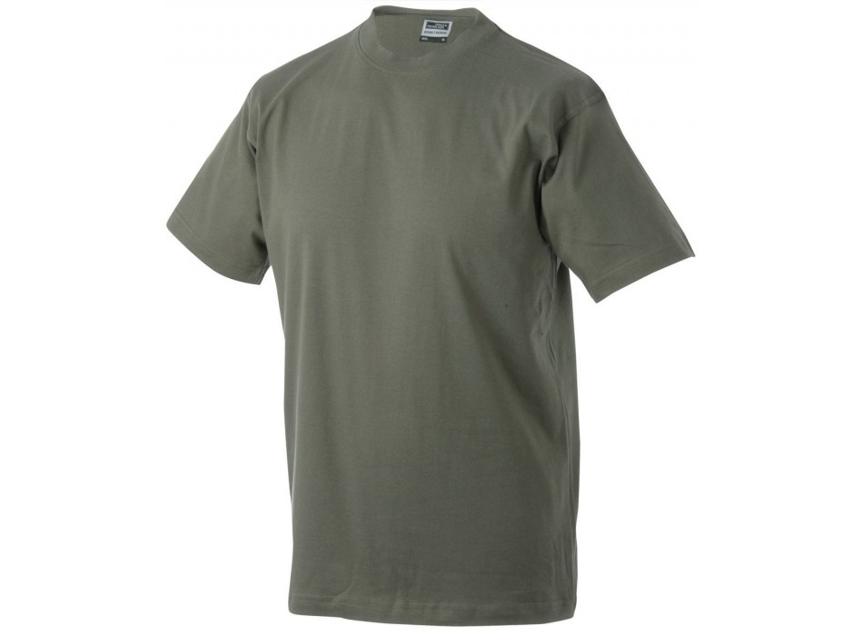 maglietta girocollo manica corta verde oliva FullGadgets.com