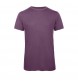 maglietta girocollo manica corta viola mélange FullGadgets.com