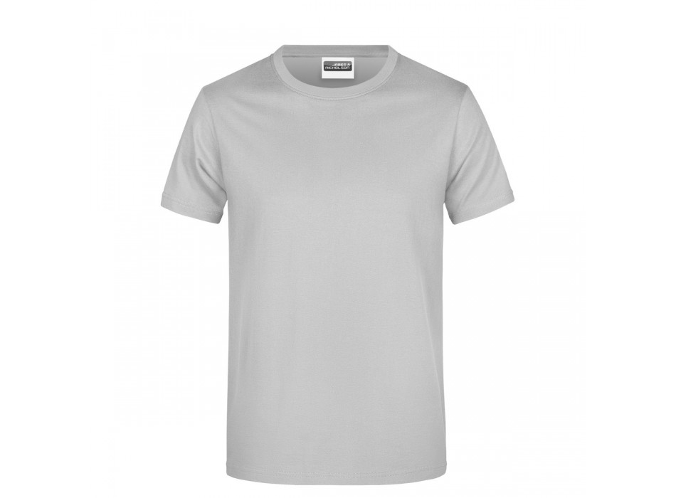 maglietta grigio chiaro maniche corte  FullGadgets.com