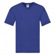 maglietta manica corta, collo a V blu royal FullGadgets.com