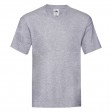 maglietta manica corta, collo a V grigio melange FullGadgets.com