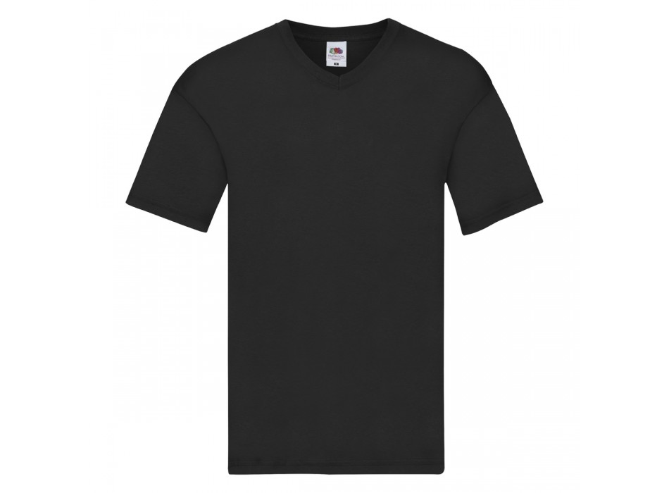 maglietta manica corta, collo a V nera FullGadgets.com