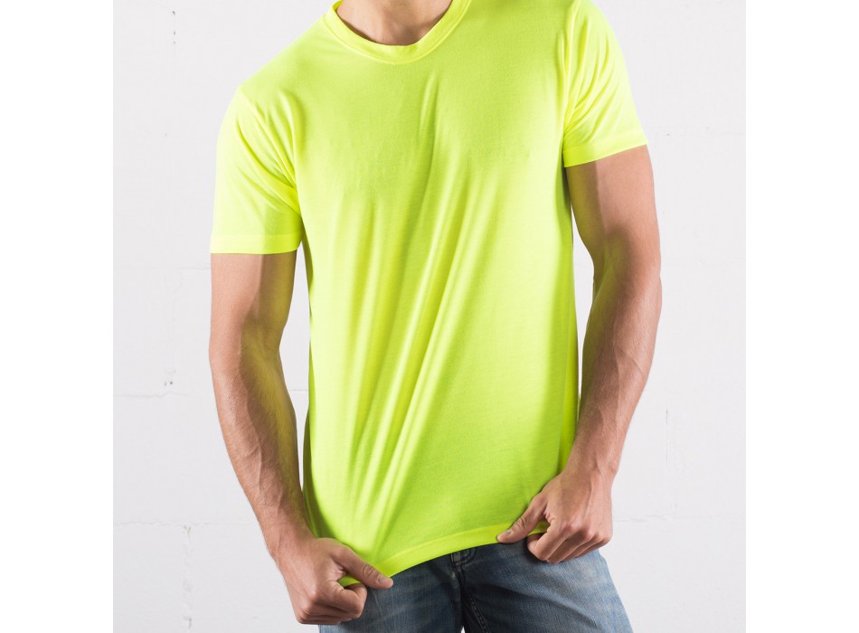 maglietta manica corta giallo fluorescente FullGadgets.com