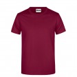 maglietta manica corta rosso vino FullGadgets.com
