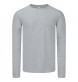 maglietta manica lunga grigio melange FullGadgets.com
