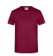 maglietta rosso vino maniche corte  FullGadgets.com