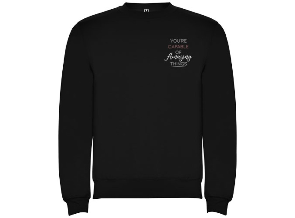 Maglione a girocollo unisex da 280 g/m² Clasica FullGadgets.com